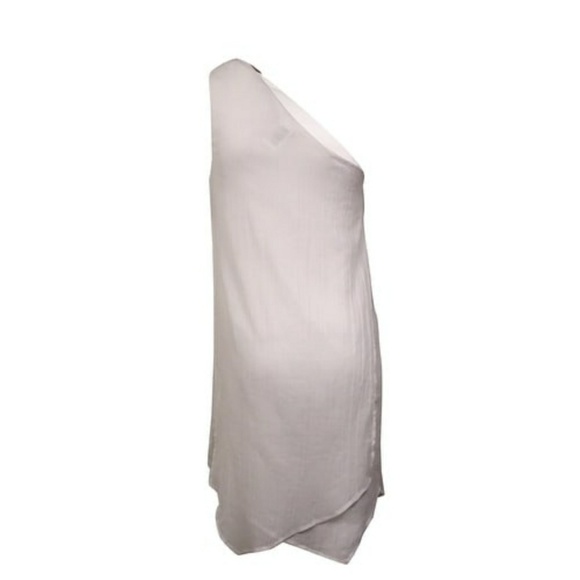 New Michael Kors Cotton One Shoulder Swim Cover - Picture 2 of 6